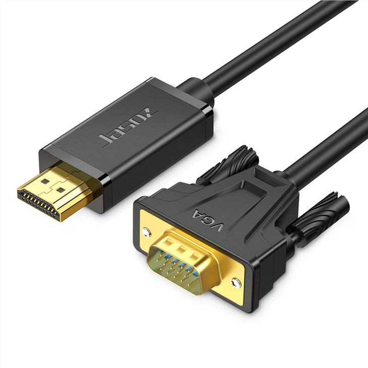 HDMI til VGA 6 fods kabel han til han