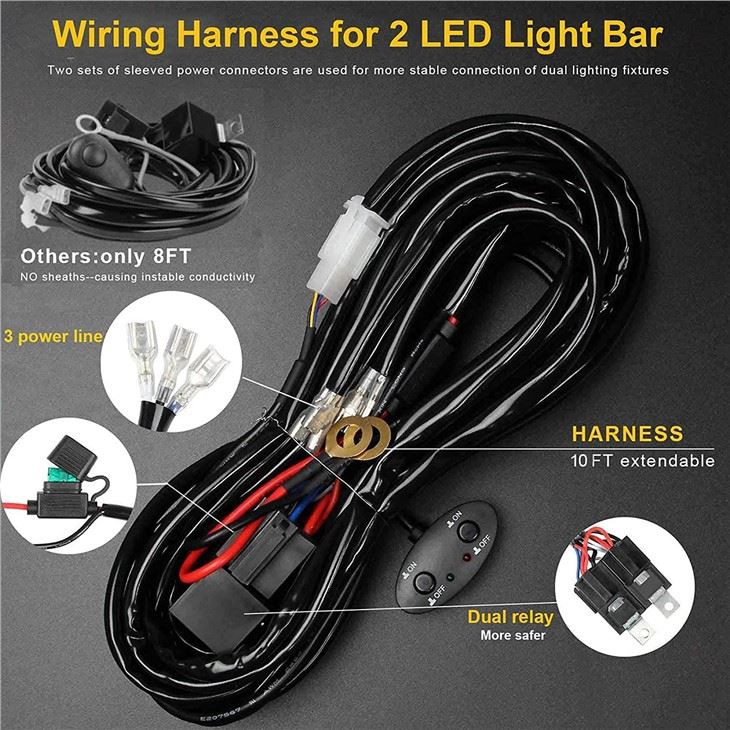 Multiple Light Bar ledningsnet
