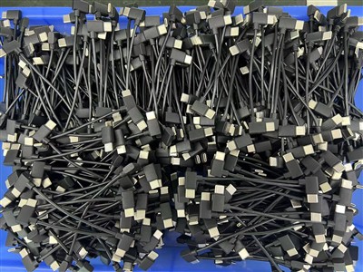 30000 STK USB-C til USB-C med 90 graders bøjning